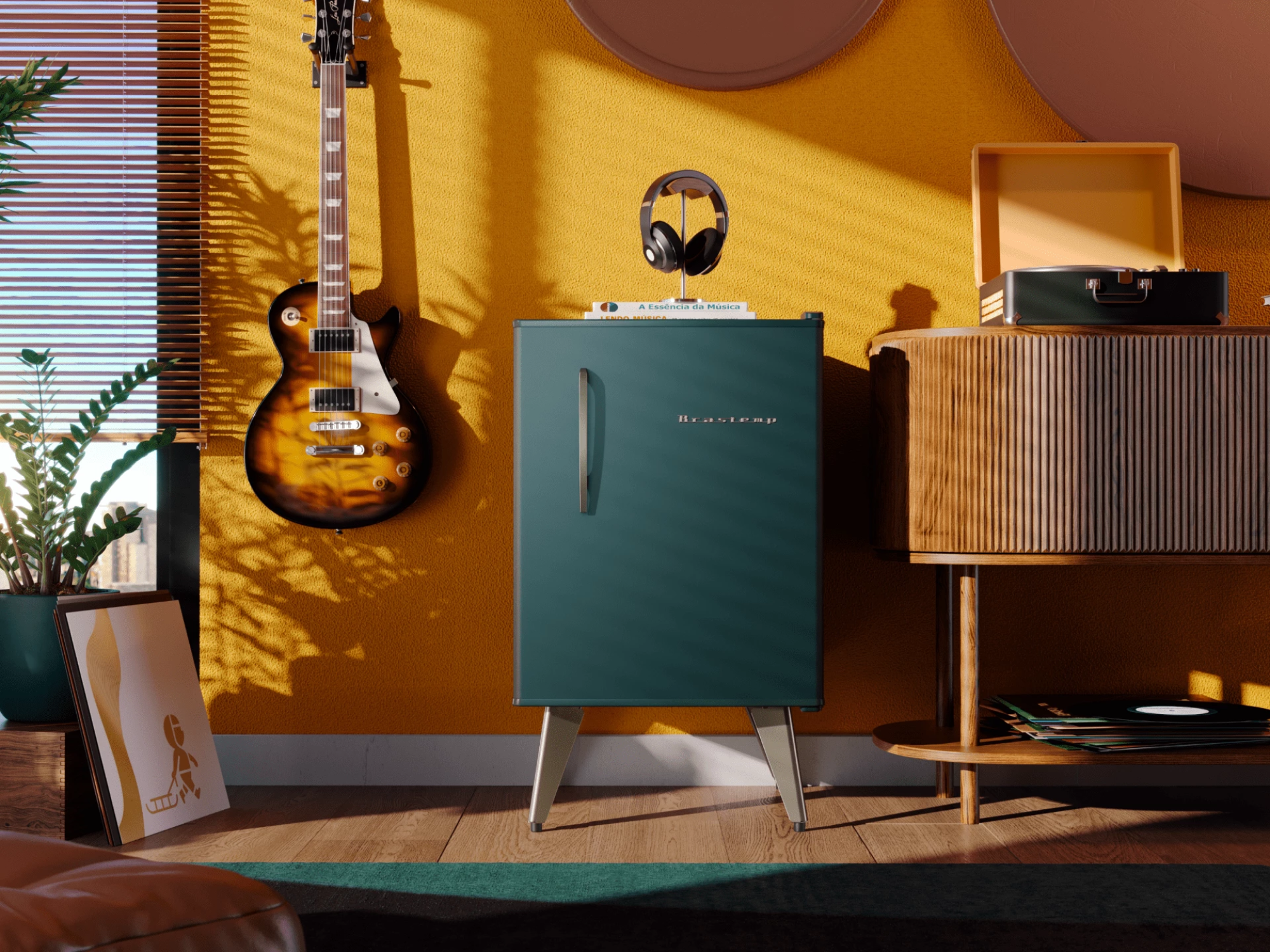 Brastemp retro fridge Brastemp retro fridge